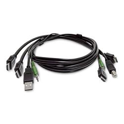StarTech.com Dual-HDMI KVM Cable, USB 2.0