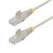 StarTech.com 25cm Gray Slim CAT6 Cable