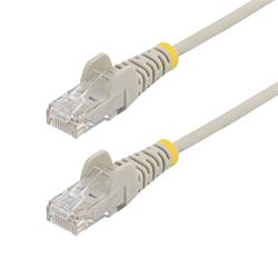StarTech.com 25cm Gray Slim CAT6 Cable