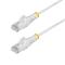 StarTech.com 25cm White Slim CAT6 Cable