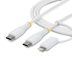 StarTech.com USB-C Cable with Lightning